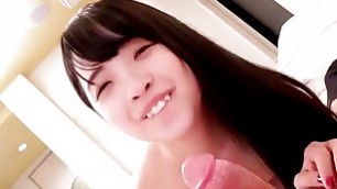 uncensored Japanese cute girl get