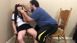 Asian Teen Groped and Face Fucked Student and Tutor Preview