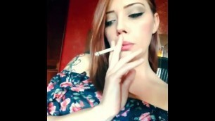 Incredibly Sexy Smoking Fetish Compilation! Wow!