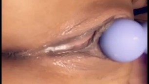 Female Orgasm Close Up. Clitoral Stimulation