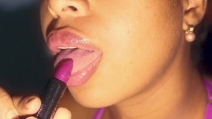 Sucking a Lipstick