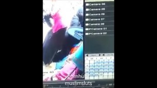 Big Ass in Burqa Muslim Slut Stealing from Market