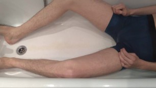 Piss, Shower and Cum in Boxers