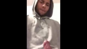 Spic Kevin Colombian Chunky Cum Shot in Front of Gay Friend. for Fun.