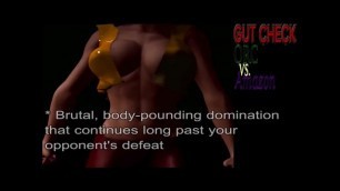 gut Check: Orc Vs. Amazon" Belly-punching Game Preview
