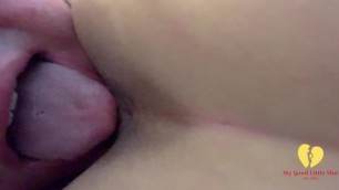 Close up Tonguing her Pussy & Ass!
