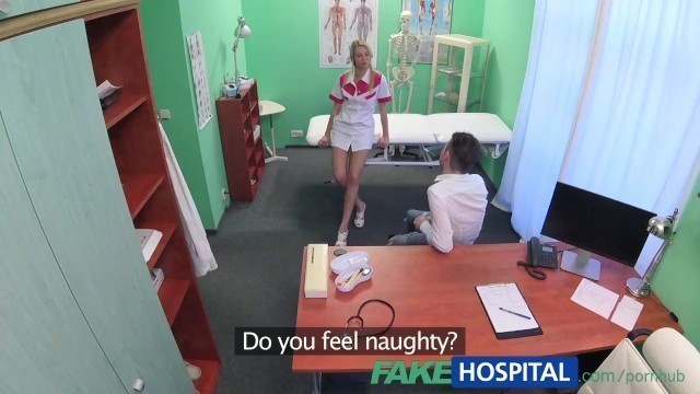 FakeHospital Studs Cock makes Sexy Nurse Cum