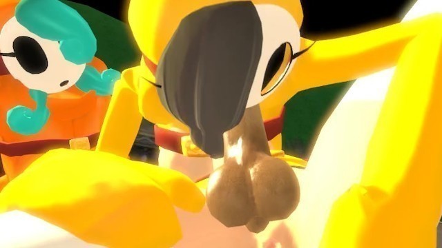 Futa Yellow self Suck {with Sound)