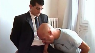 Need you Sign this Contract, ok Suck my Cock of Straight Guy :