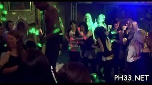 Plenty of bang on dance floor blow jobs from blondes wild fuck