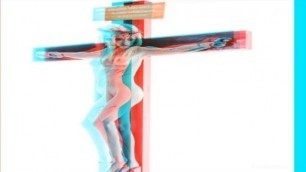 Female Jesus Crucified Naked New And Improved 3D