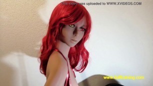 Red Beauty - Hot Sex Doll (Part 2/2) (Buttplug, Micro Bikini) [www.dolltraining.com]